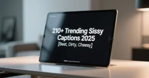 210+ Trending Sissy Captions 2025 [Best, Dirty, Cheesy]