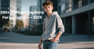 280+ Attitude Captions For Instagram – 2025