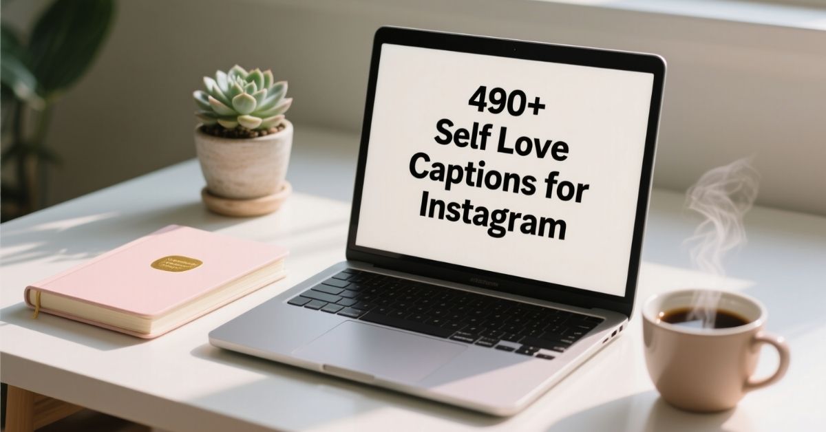 490+Self Love Captions for Instagram