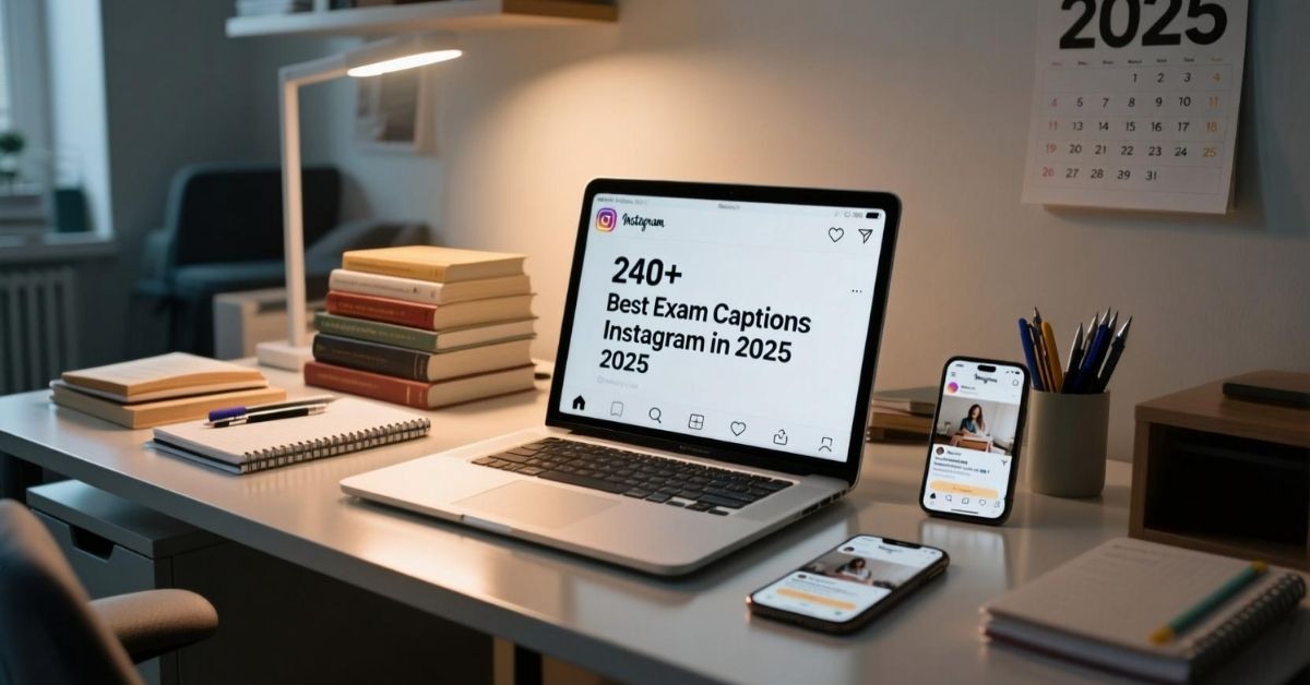 240+ Best Exam Captions for Instagram in 2025