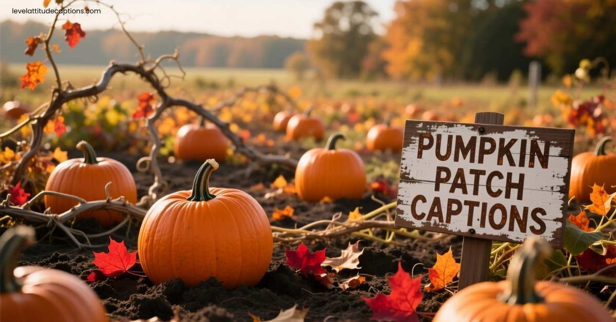 350+ Pumpkin Patch Captions: Cute, Funny & Flirty Fall Lines