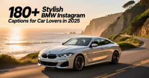180+ Stylish BMW Instagram Captions for Car Lovers in 2025