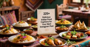 225+ Delicious Indian Food Captions for Your Next Instagram Post