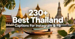 230+ Best Thailand Captions For Instagram & FB