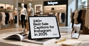 240+ Best Sale Captions for Instagram in 2025