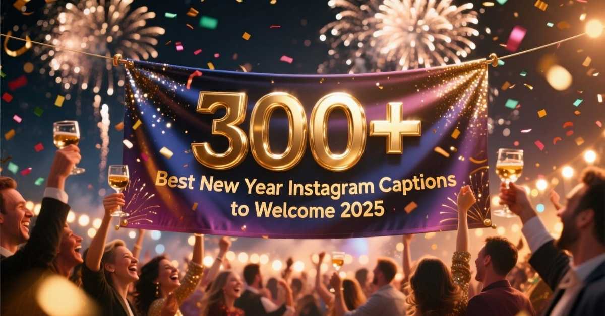 300+ Best New Year Instagram Captions to Welcome 2025
