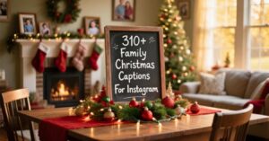 310+ Family Christmas Captions For Instagram