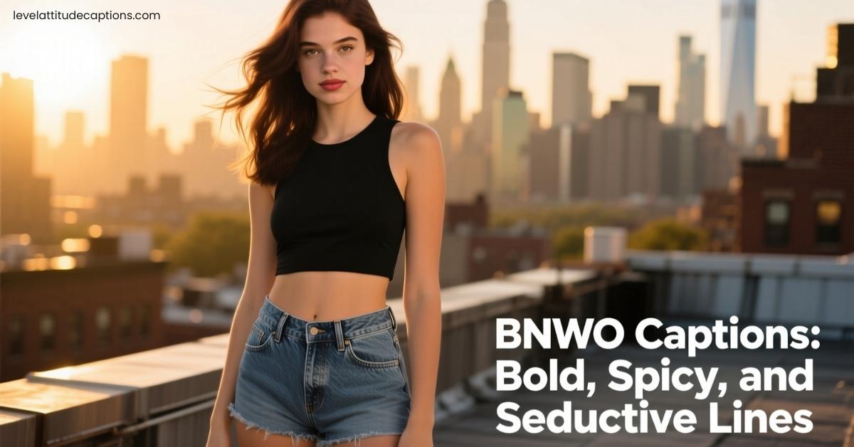 325+ BNWO Captions Bold, Spicy, and Seductive Lines