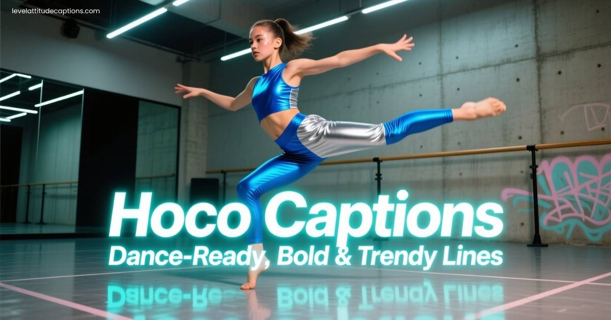 345+ Hoco Captions Dance-Ready, Bold & Trendy Lines